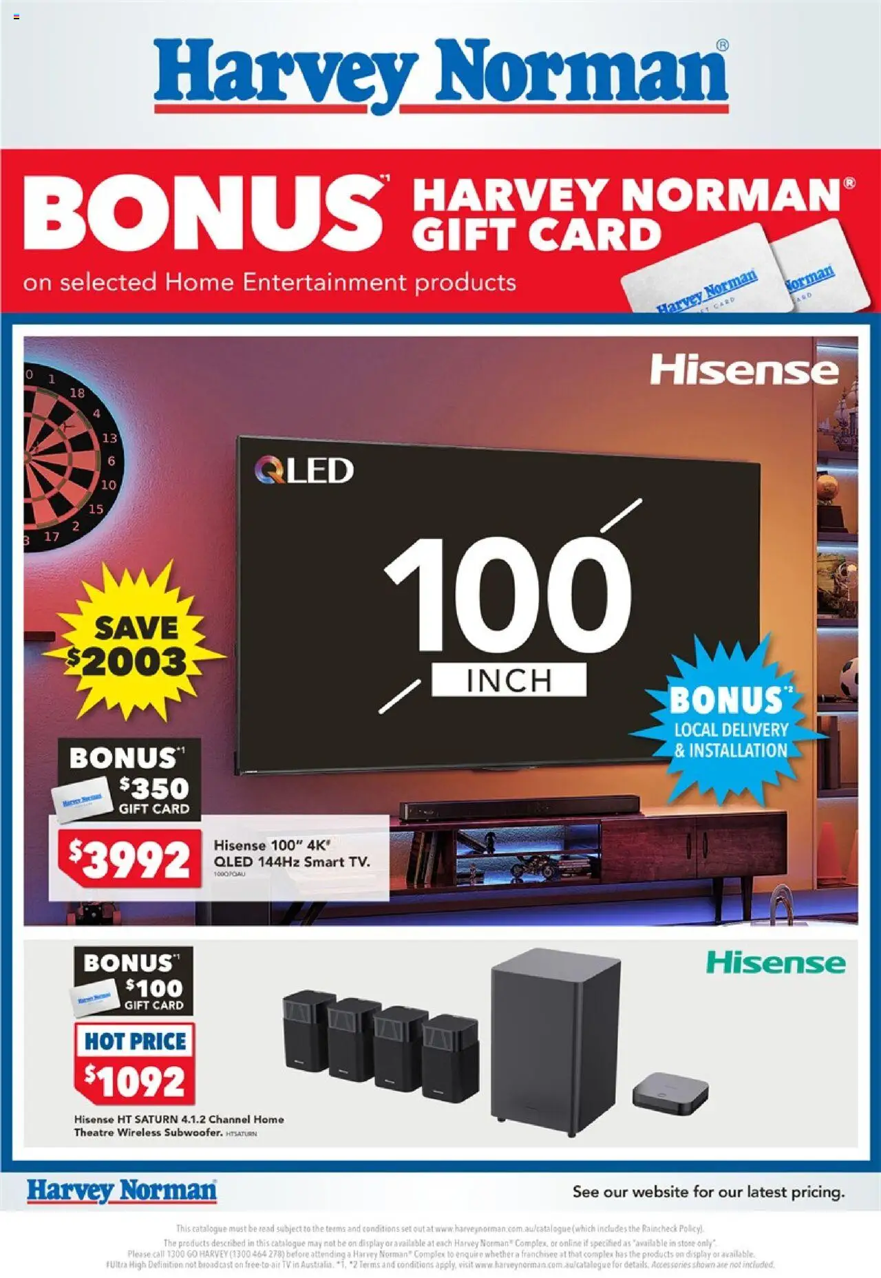 Harvey Norman catalogue valid from 14/08/2025 - page 1