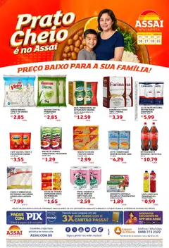 Pré-Visualização do folheto "Assaí Atacadista ofertas - SE" da loja Assaí Atacadista válido a partir de 16/03/2026