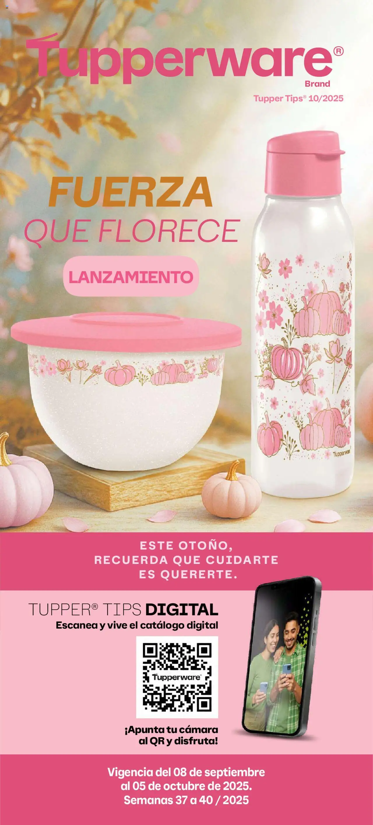 Catálogo Tupperware y sus promociones válidas desde el 08/09/2025 - Número de página 1
