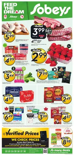 Preview of leaflet Weekly Flyer - NS from shop Sobeys is valid from Jan 22, 2026