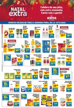 Pré-Visualização do folheto "Ofertas de Mercado Quinzenal" da loja Extra válido a partir de 02/12/2025