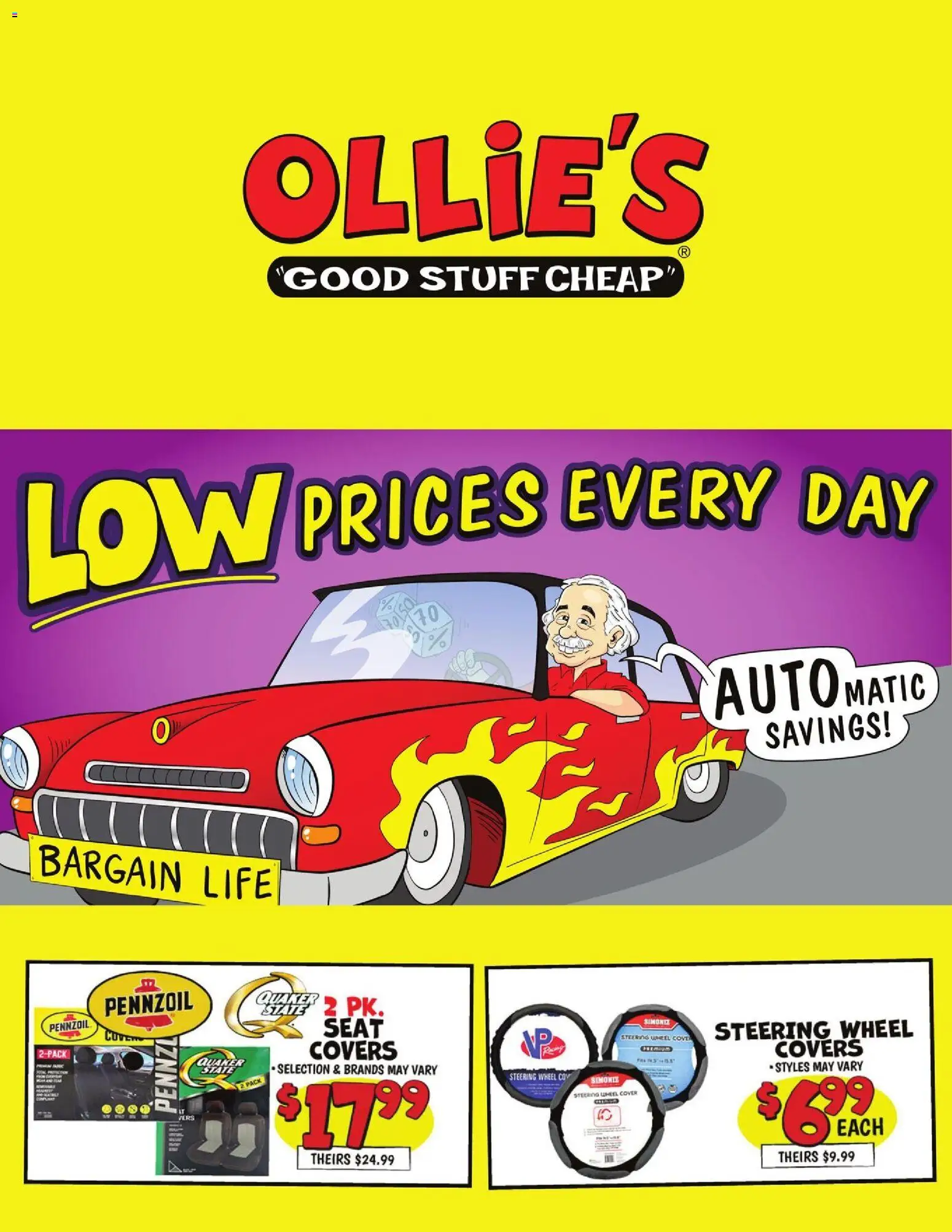 Ad Preview of Ollie's Ollie's Ad 2 from 03/21/2026 - Steering
