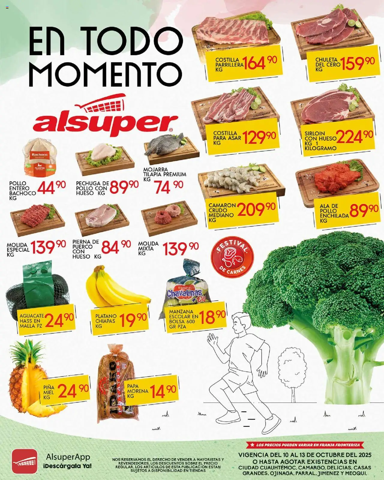 Folleto Chihuauha Estado Alsuper y sus promociones válidas desde el 10/10/2025 - Número de página 1