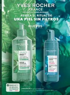 Vista previa las ofertas de la tienda Yves Rocher - Campaña 4 2026 desde el 03/03/2026 