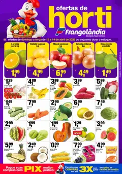 Pré-Visualização do folheto "Frangolândia - Ofertas da semana" da loja Frangolândia válido a partir de 12/04/2026