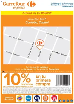 Vista previa del folleto de la tienda Carrefour válido desde el 19/09/2025 