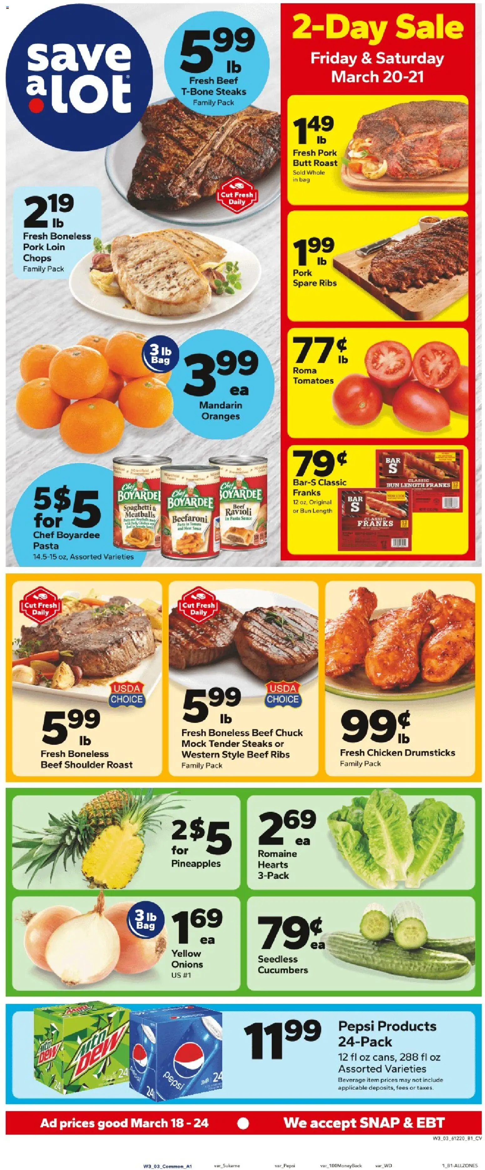 Ad Preview of Save a Lot Save a Lot Weekly Ad from 03/18/2026