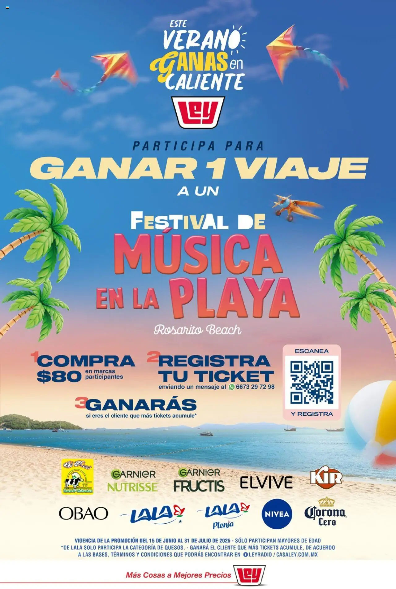 Catálogo Este Verano Ganas En Caliente Casa Ley y sus promociones válidas desde el 15/06/2025 - Número de página 1