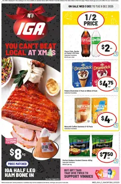 Preview of catalogue Catalogue NT/WA from shop IGA valid 03/12/2025