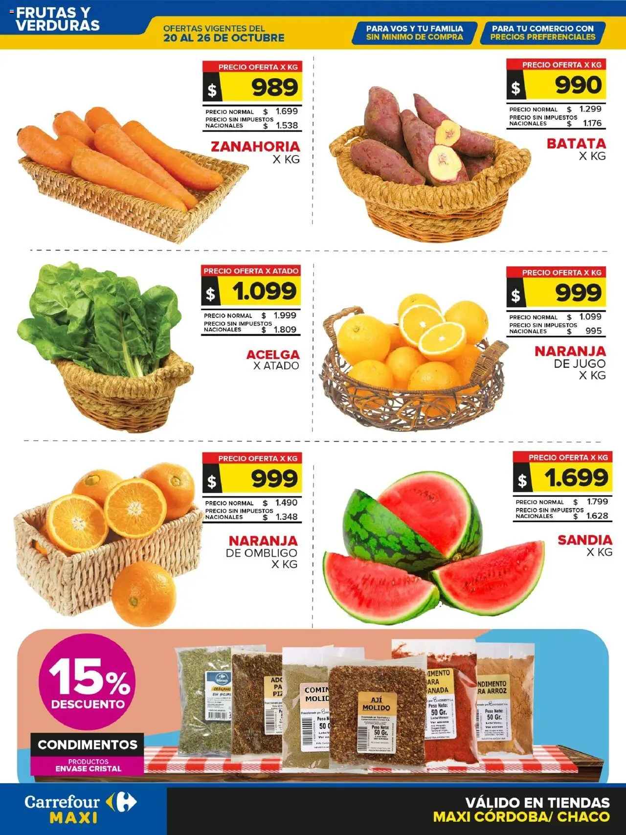 Carrefour Ofertas - Cordoba del 20/10/2025 >> Catálogo