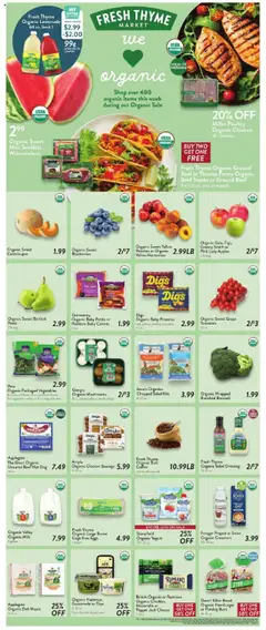 Ad Preview of Fresh Thyme Weekly Ad from 07/09/2025