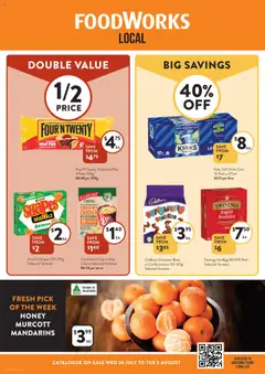 Preview of catalogue Catalogue QLD from shop Foodworks valid 30/07/2025