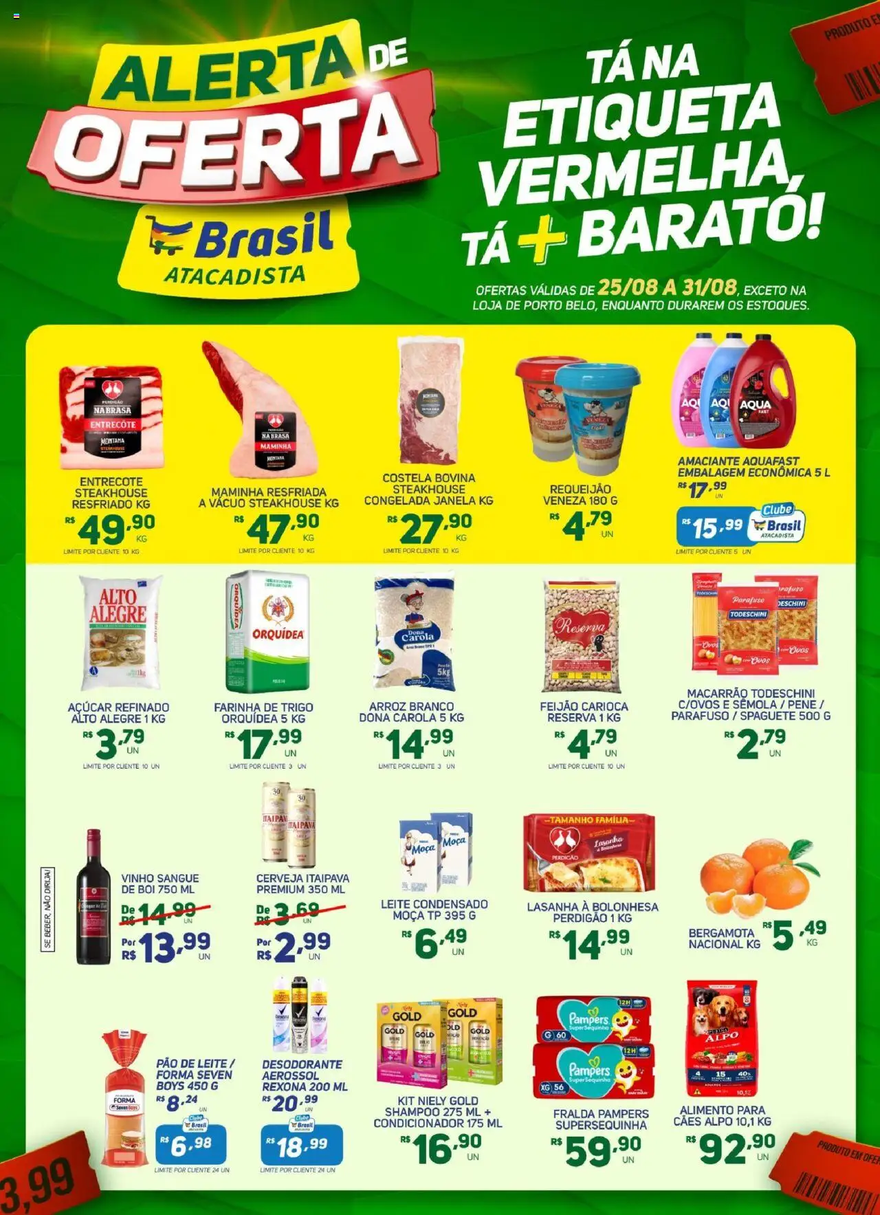 Brasil Atacadista folheto "Ofertas da semana" válido a partir de 25/08/2025 - número de página 1