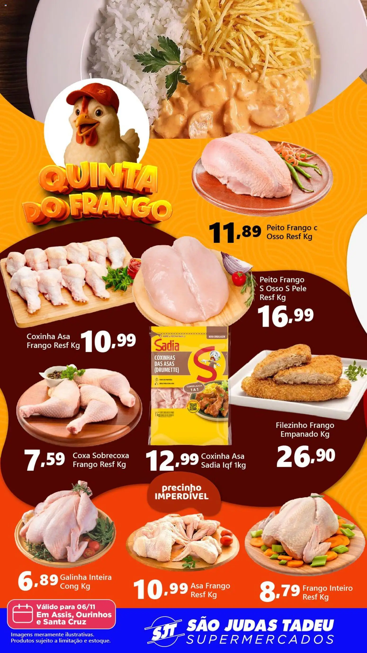 Pré-Visualização do folheto "Ofertas da semana" da loja São Judas Tadeu válido a partir de 06/11/2025