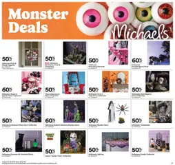 Ad Preview of Michaels Weekly Ad from 10/19/2025