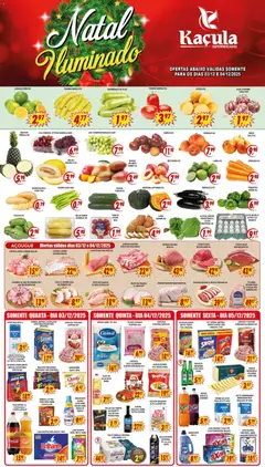 Pré-Visualização do folheto "Ofertas da semana" da loja Kaçula válido a partir de 03/12/2025