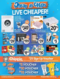 Preview of catalogue Catalogue from shop Cheap as Chips valid 06/08/2025