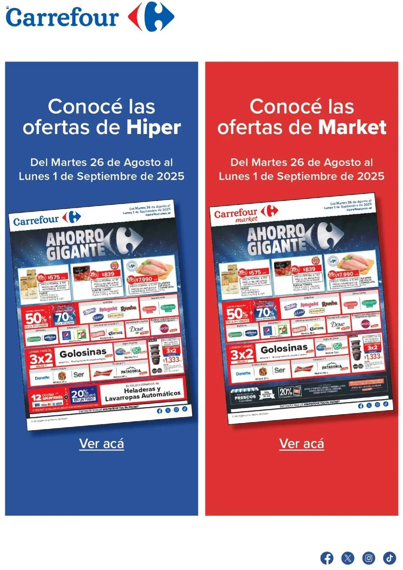 Carrefour Ofertas - Catamarca del 26/08/2025 >> Catálogo