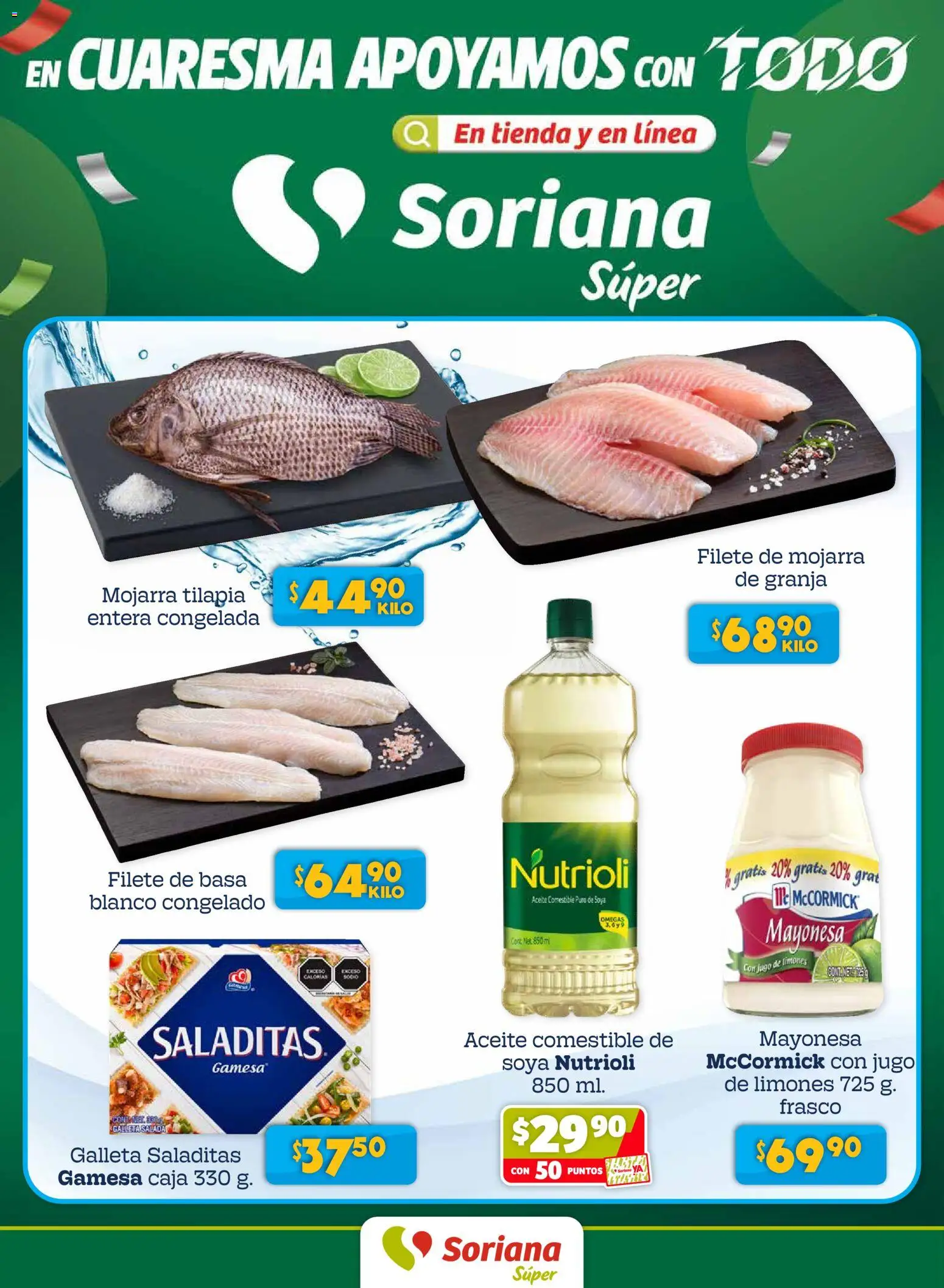 Vista previa las ofertas de la tienda Soriana - Soriana Fin de Semana Súper: Juárez desde el 03/04/2026 