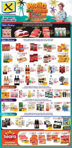 Pré-Visualização do folheto "Ofertas da semana" da loja X Supermercados válido a partir de 16/01/2026