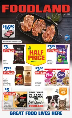 Preview of catalogue Foodland catalogue from shop Foodland valid 08/04/2026