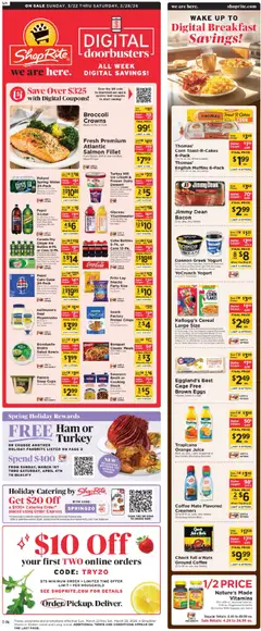 Ad Preview of ShopRite ShopRite Weekly Ad 2 from 03/22/2026