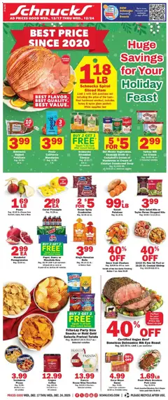 Ad Preview of Schnucks Ad from 12/17/2025