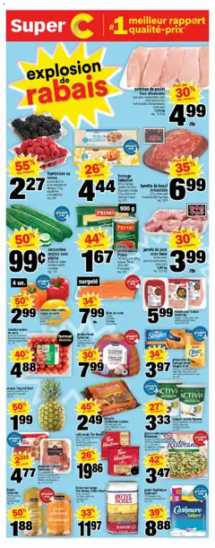 Preview of leaflet Mont-Joli from shop Super C is valid from Sep 25, 2025