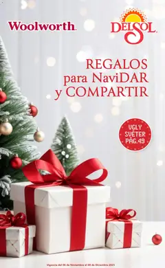 Vista previa las ofertas de la tienda Del Sol y Woolworth - Catálogo Regalos 2025 desde el 06/11/2025 