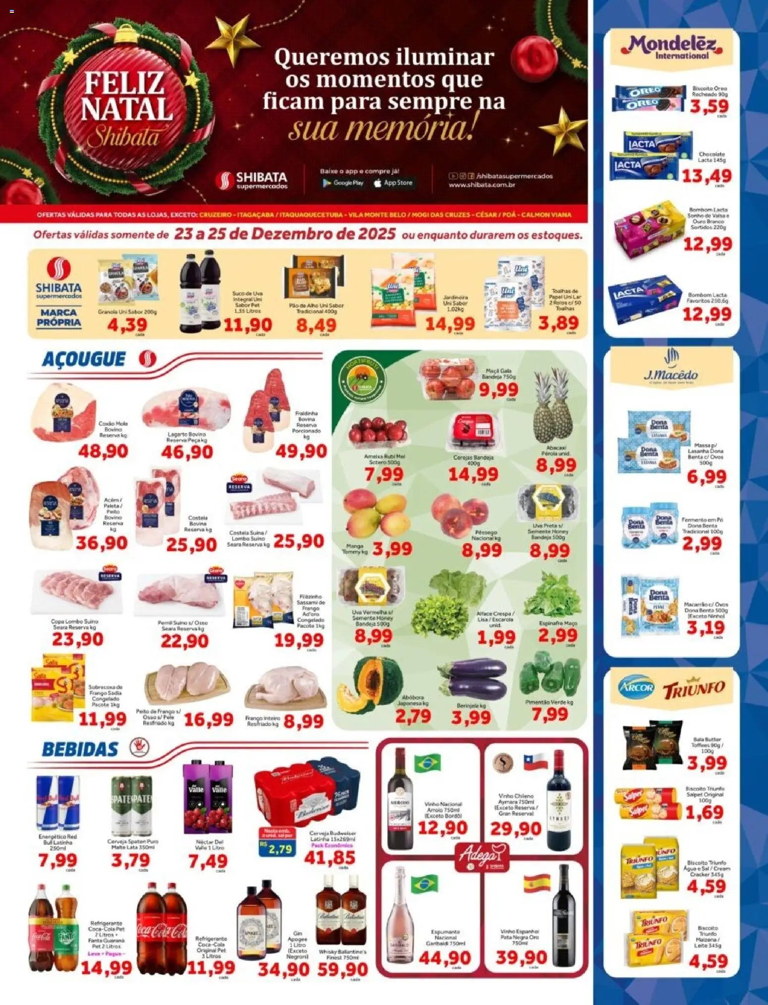 Pré-Visualização do folheto "Ofertas da semana" da loja Shibata válido a partir de 23/12/2025