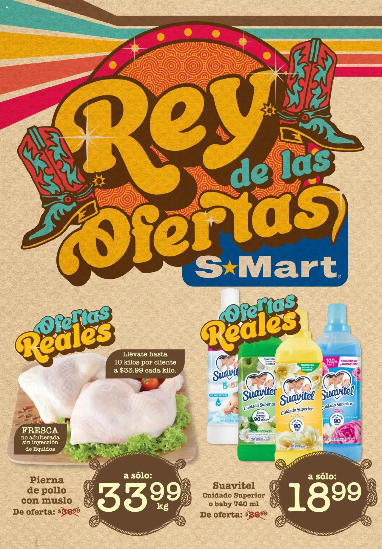 Folleto de Feria - Chihuahua S-Mart y sus promociones válidas desde el 29/07/2025 - Número de página 1