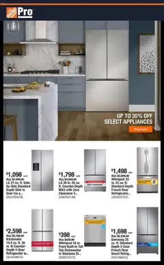 Ad Preview of Home Depot Shop Pro Ad from 09/01/2025