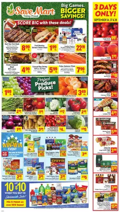 Ad Preview of Save Mart Weekly Ad from 09/24/2025