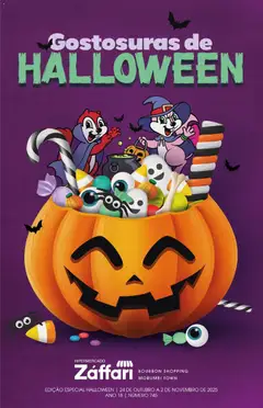 Pré-Visualização do folheto "Ofertas de Halloween" da loja Zaffari válido a partir de 24/10/2025