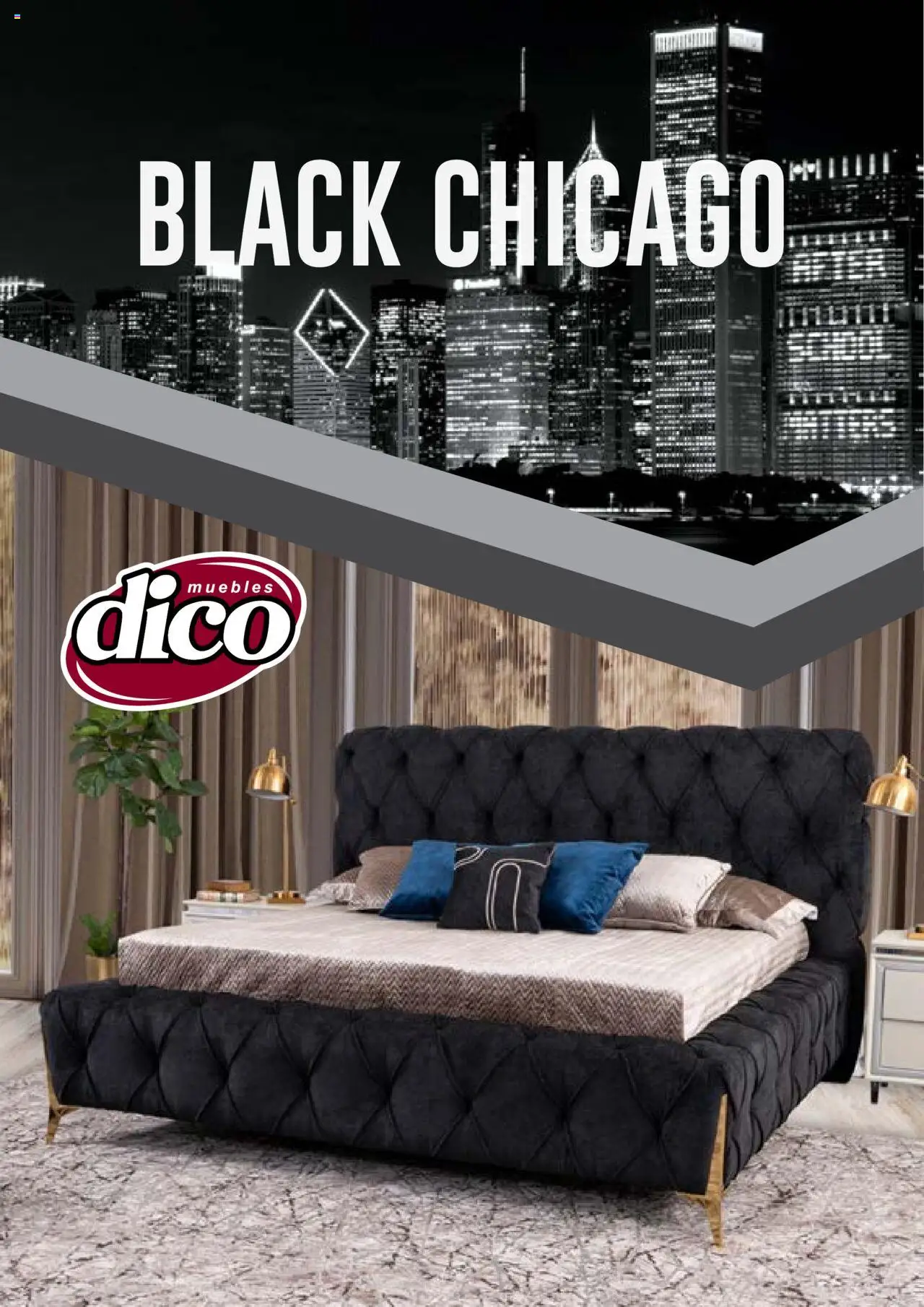 Catálogo Black Chicago Muebles Dico y sus promociones válidas desde el 25/09/2025 - Número de página 1