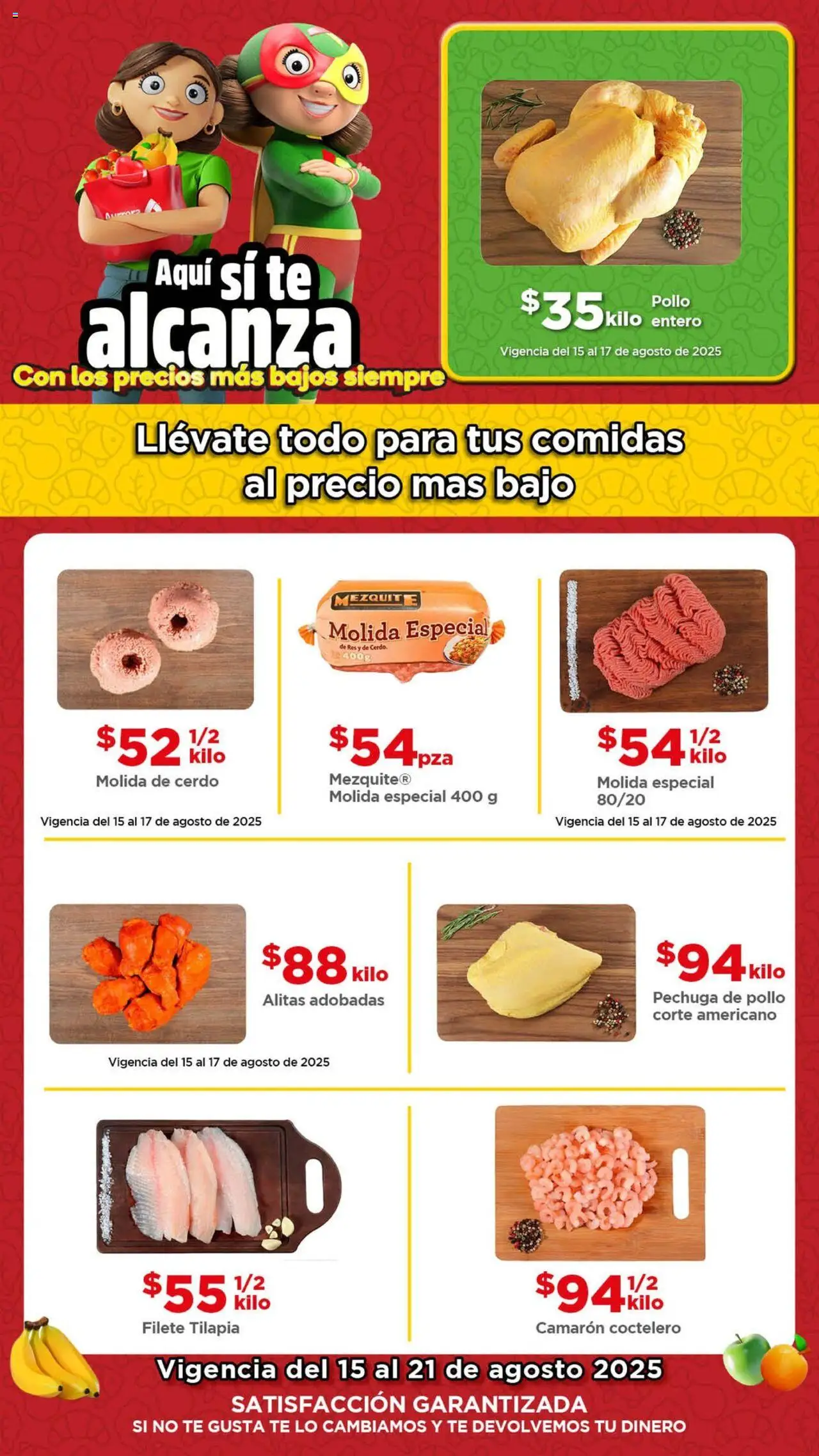 Folleto Precio Bodega Aurrerá y sus promociones válidas desde el 15/08/2025 - Número de página 1