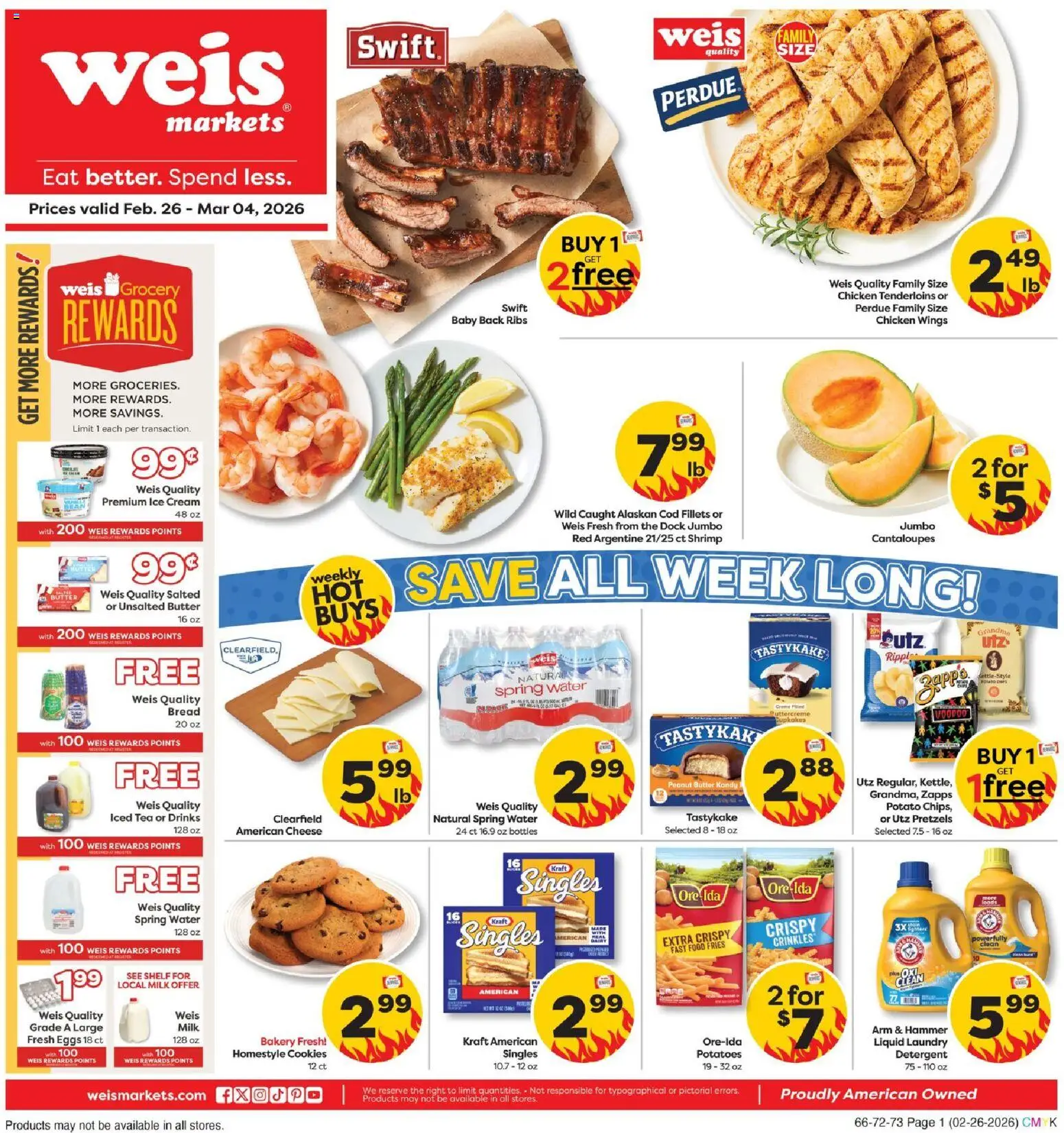 Ad Preview of Weis Weekly Circular - NJ from 02/26/2026