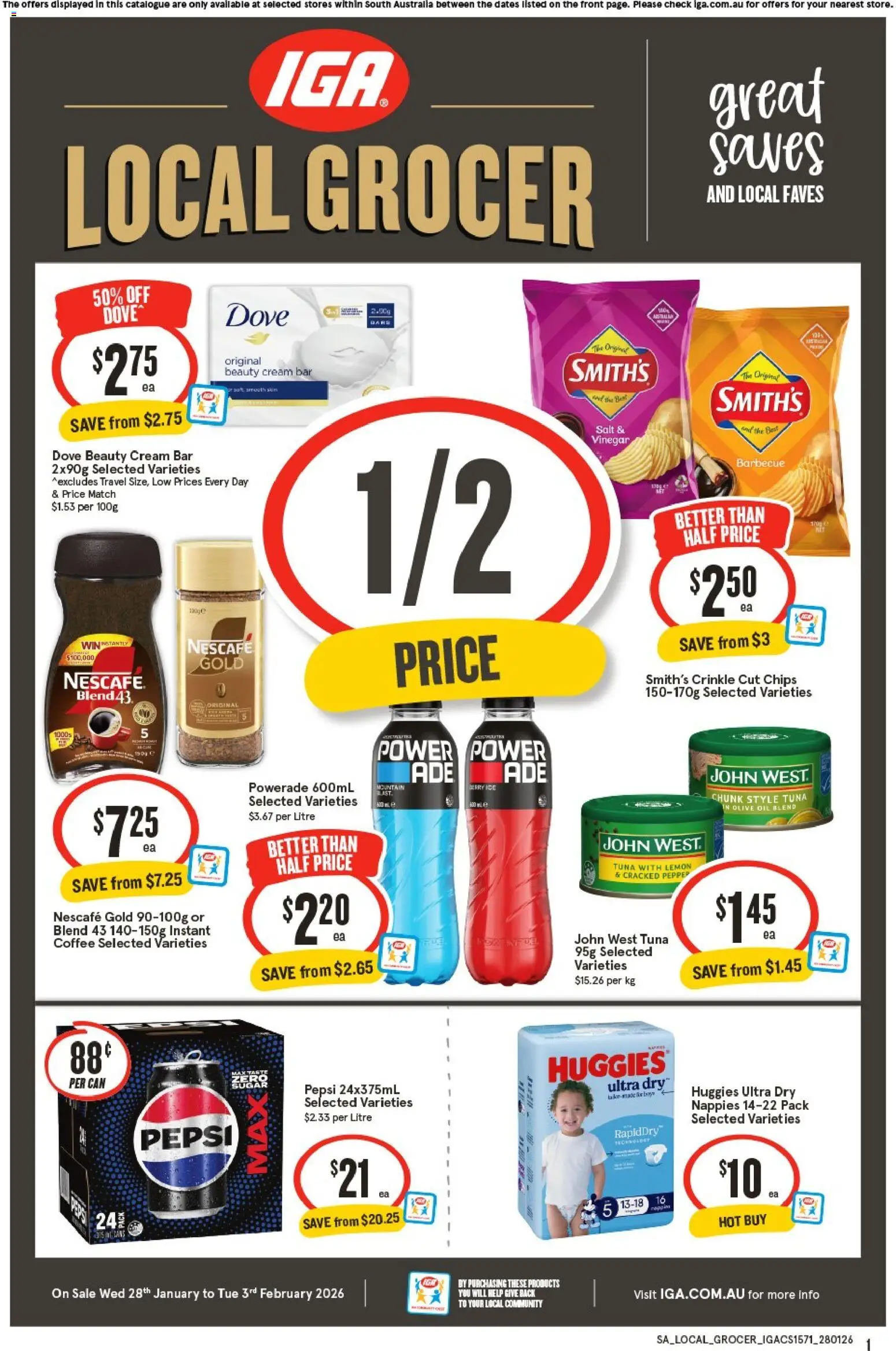 Preview of catalogue Local Grocer SA from shop IGA valid 28/01/2026