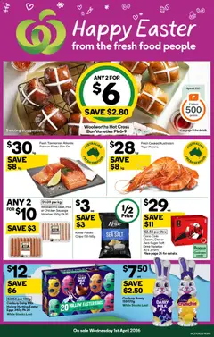 Preview of catalogue Woolworths catalogue from shop Woolworths valid 01/04/2026