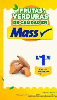 Vista previa de DEL CAMPO A TU BARRIO - Arequipa de la tienda Mass válido desde 24/10/2025