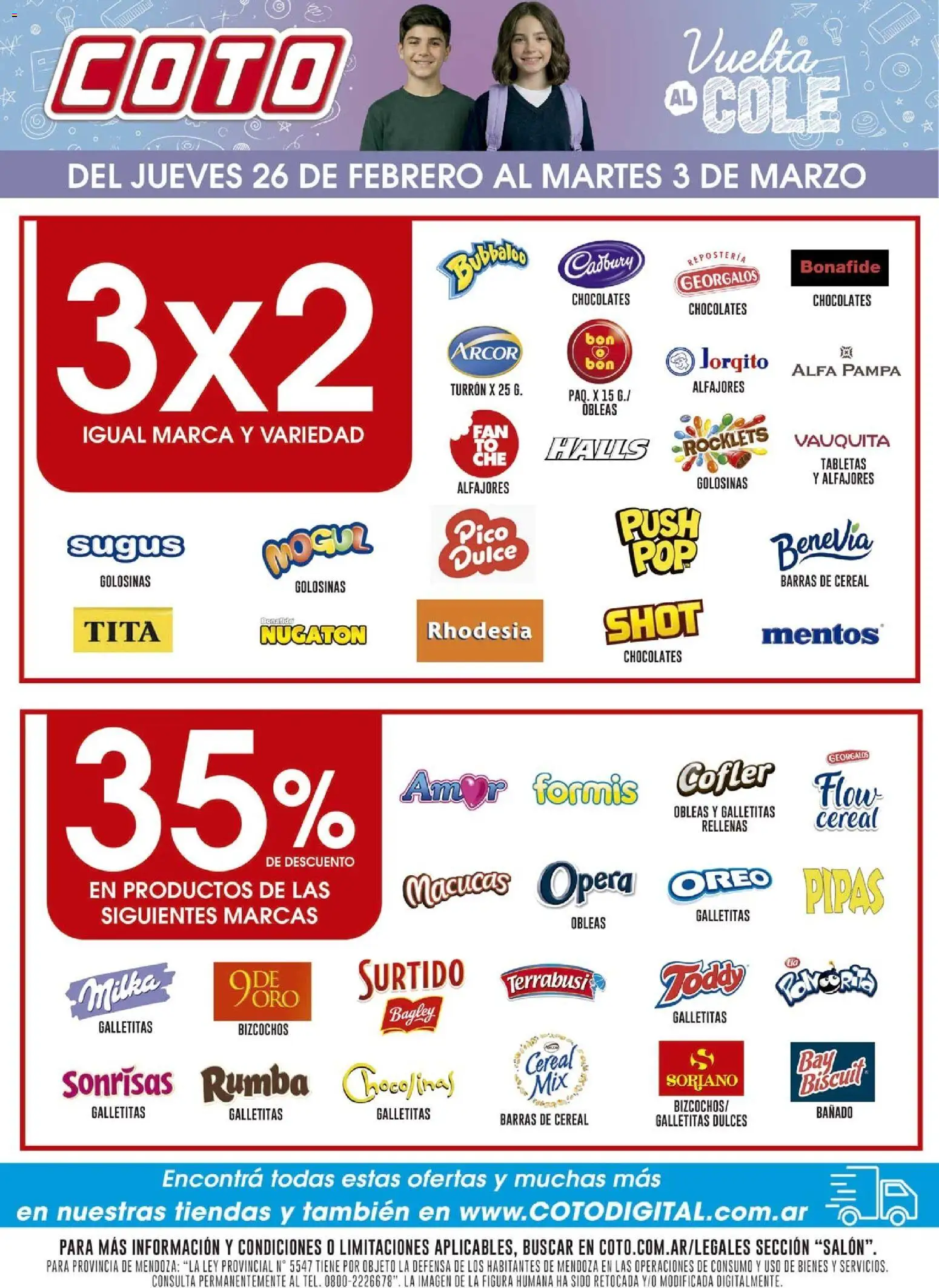 Vista previa del folleto de la tienda Coto válido desde el 26/02/2026 