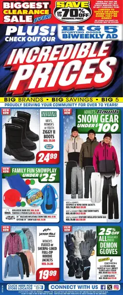 Ad Preview of Big 5 Sporting Goods Weekly Ad from 01/23/2026