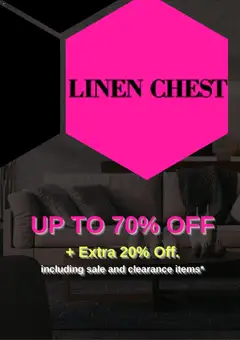 Preview of leaflet Black Friday from shop Linen Chest is valid from Nov 24, 2025