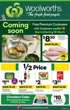 Preview of catalogue Weekly Specials Catalogue NSW from shop Woolworths valid 25/02/2026