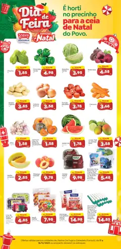 Pré-Visualização do folheto "Dia de Feira 17 a 18" da loja Novo Atacarejo válido a partir de 17/12/2025