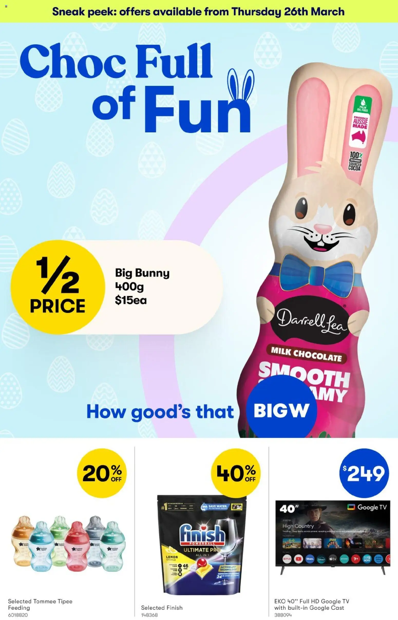 Preview of catalogue Big W Catalogue from shop Big W valid 26/03/2026