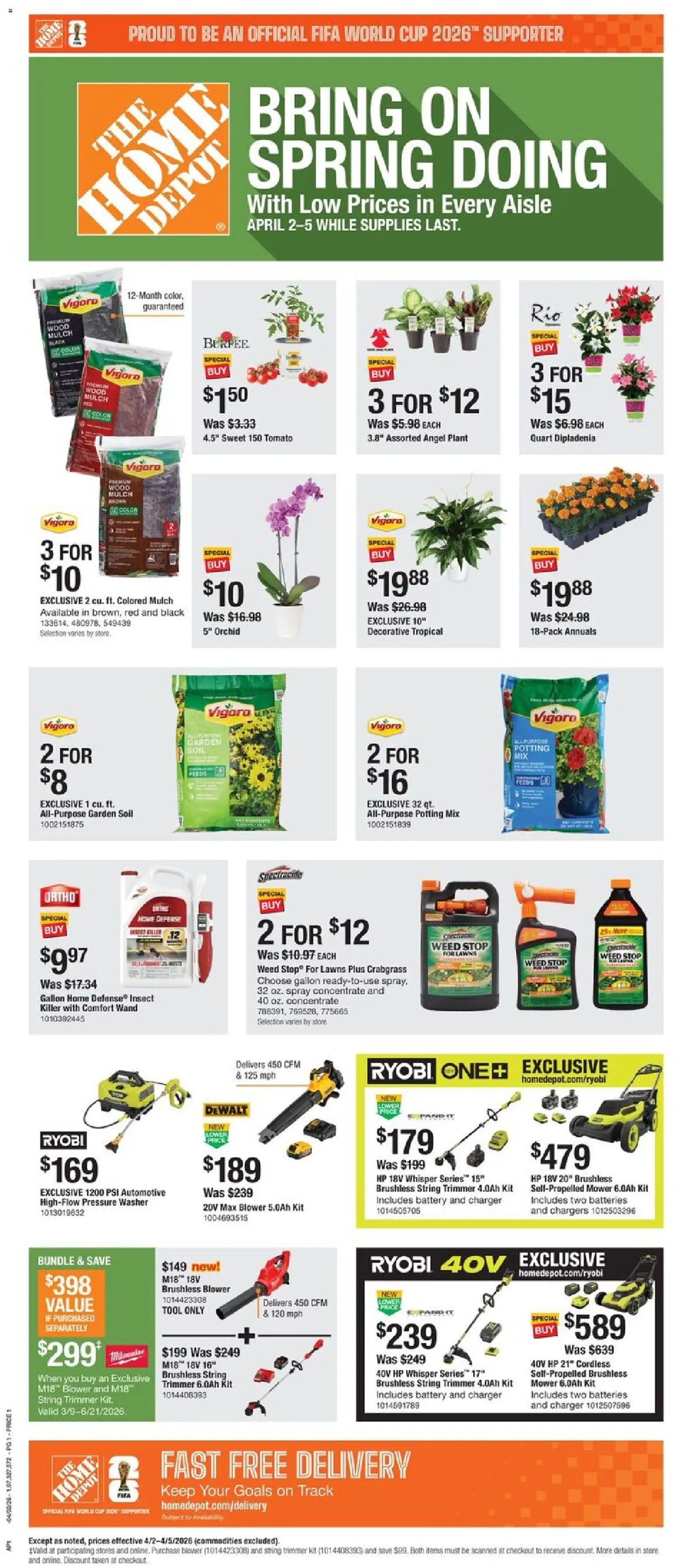 Ad Preview of Home Depot Home Depot Local Ad - GA from 04/02/2026