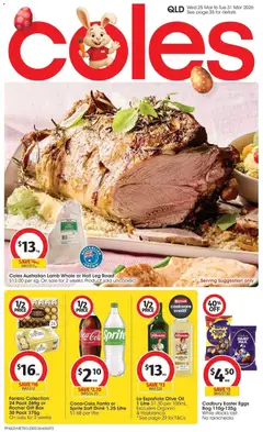 Preview of catalogue Coles catalogue QLD from shop Coles valid 25/03/2026