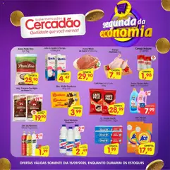 Pré-Visualização do folheto "Ofertas da semana" da loja Cercadão válido a partir de 15/09/2025
