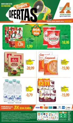 Pré-Visualização do folheto "Ofertas - PR" da loja Atacadão válido a partir de 13/01/2026